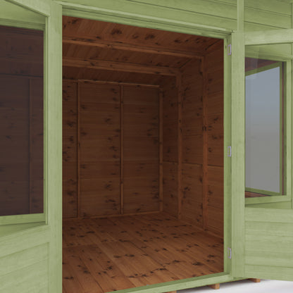 Refurbished Olive Tree 8 x 8 Helios Summerhouse