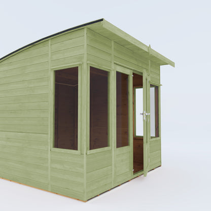 Refurbished Olive Tree 8 x 8 Helios Summerhouse