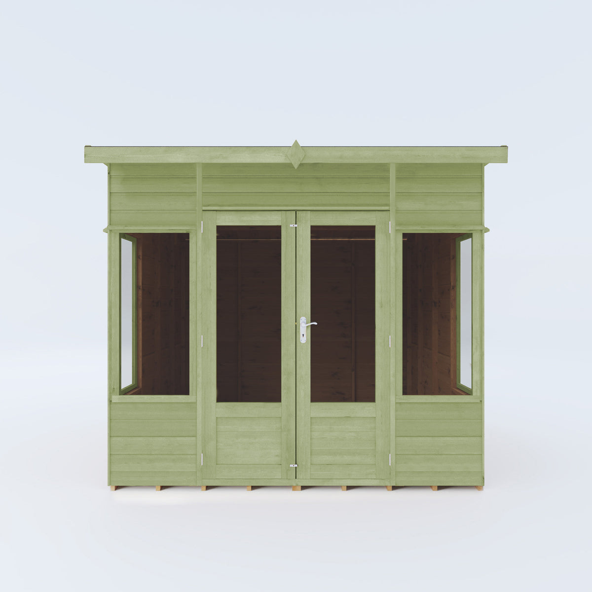 Refurbished Olive Tree 8 x 8 Helios Summerhouse