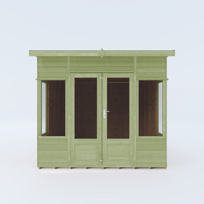Refurbished Olive Tree 8 x 8 Helios Summerhouse