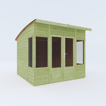 Refurbished Olive Tree 8 x 8 Helios Summerhouse