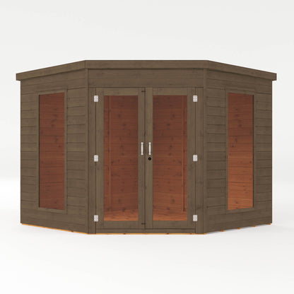 8 x 8 Ready Painted Corner Summerhouse