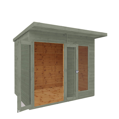 8 x 6 Ready Painted Maine Summerhouse