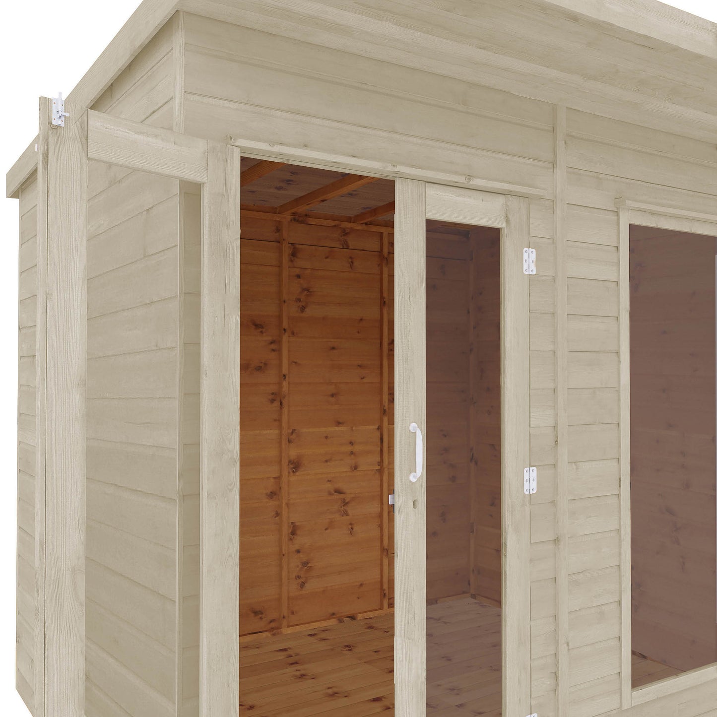 8 x 6 Ready Painted Maine Summerhouse