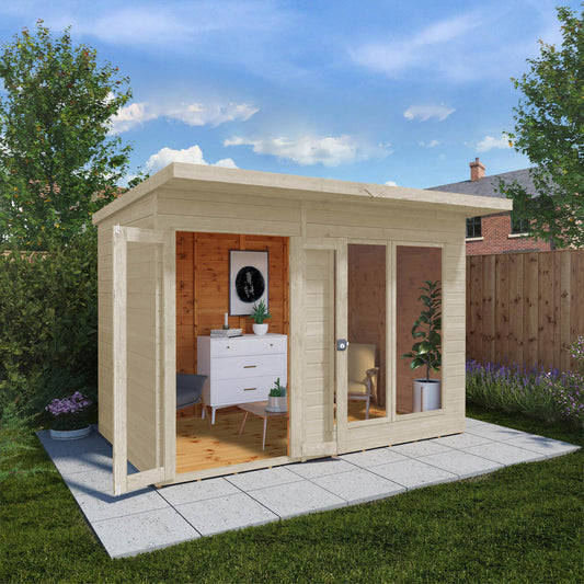 10 x 6 Ready Painted Maine Summerhouse