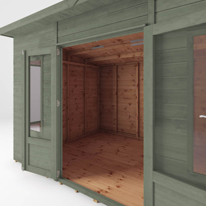 12 x 8 Ready Painted Helios Summerhouse