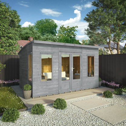 12 x 8 Ready Painted Helios Summerhouse