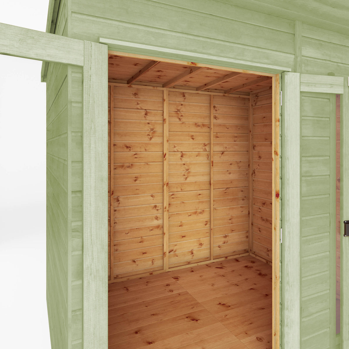 Refurbished Olive Tree 16 x 6 Maine Summerhouse with Patio Area