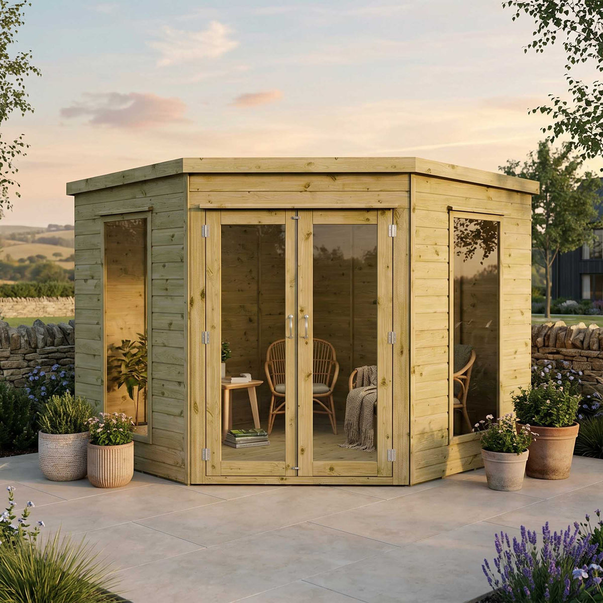 Premier Corner Summerhouse