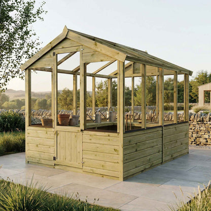 Evesham Wooden Greenhouse