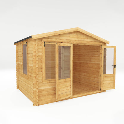 3.3m x 2.6m Log Cabin