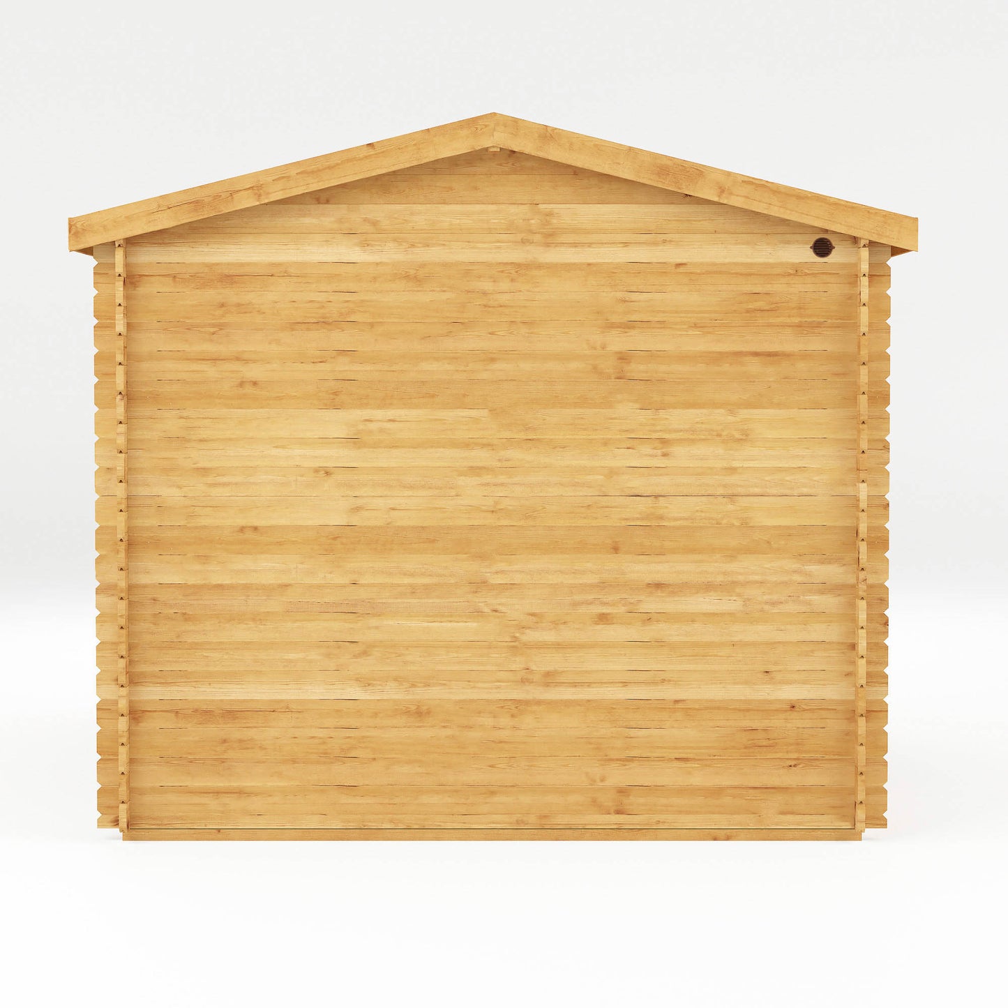 The Goldcrest 5m x 3m Log Cabin with Side Shed