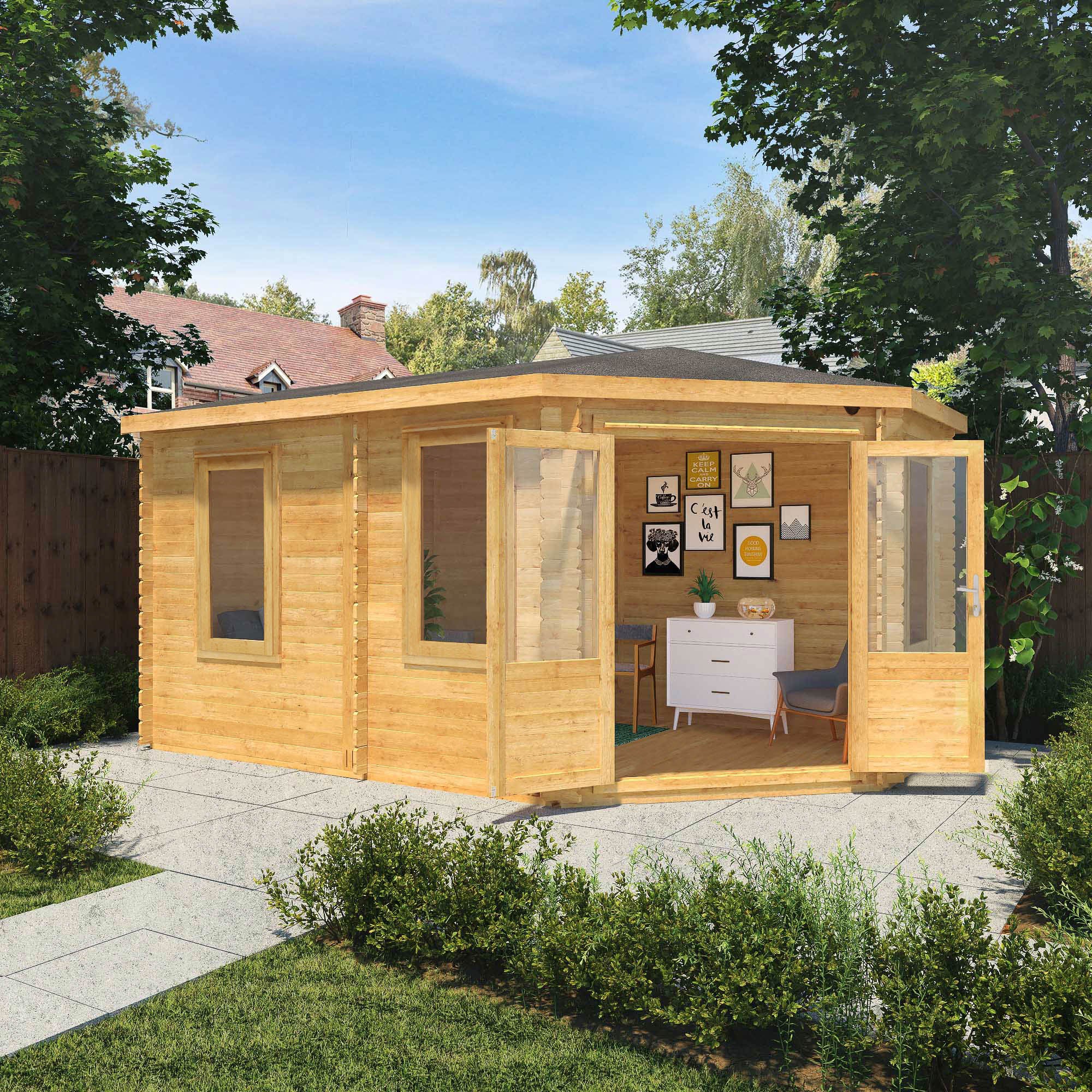 Corner Summer Houses Waltons Free Delivery Available corner-summer-houses-waltons-free-delivery-available