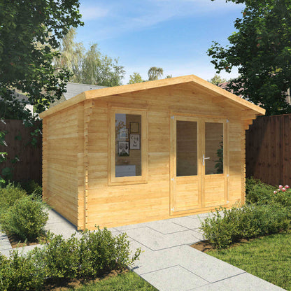 The 4m x 3m Sparrow Log Cabin