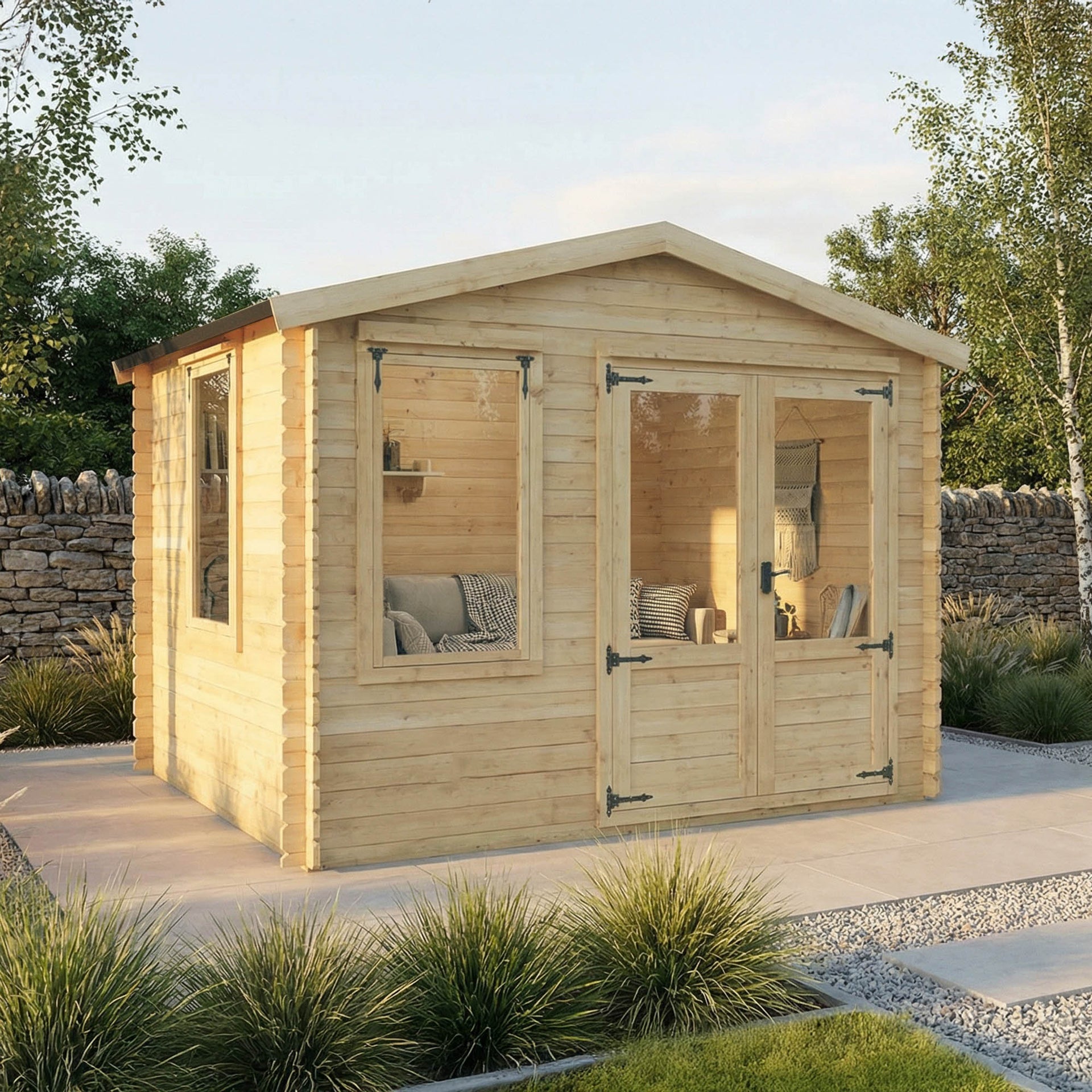 Value 19mm Apex Log Cabin