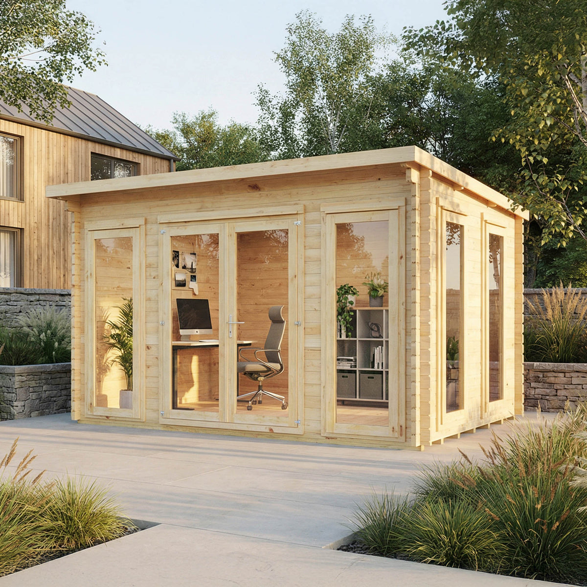 The Wren Log Cabin