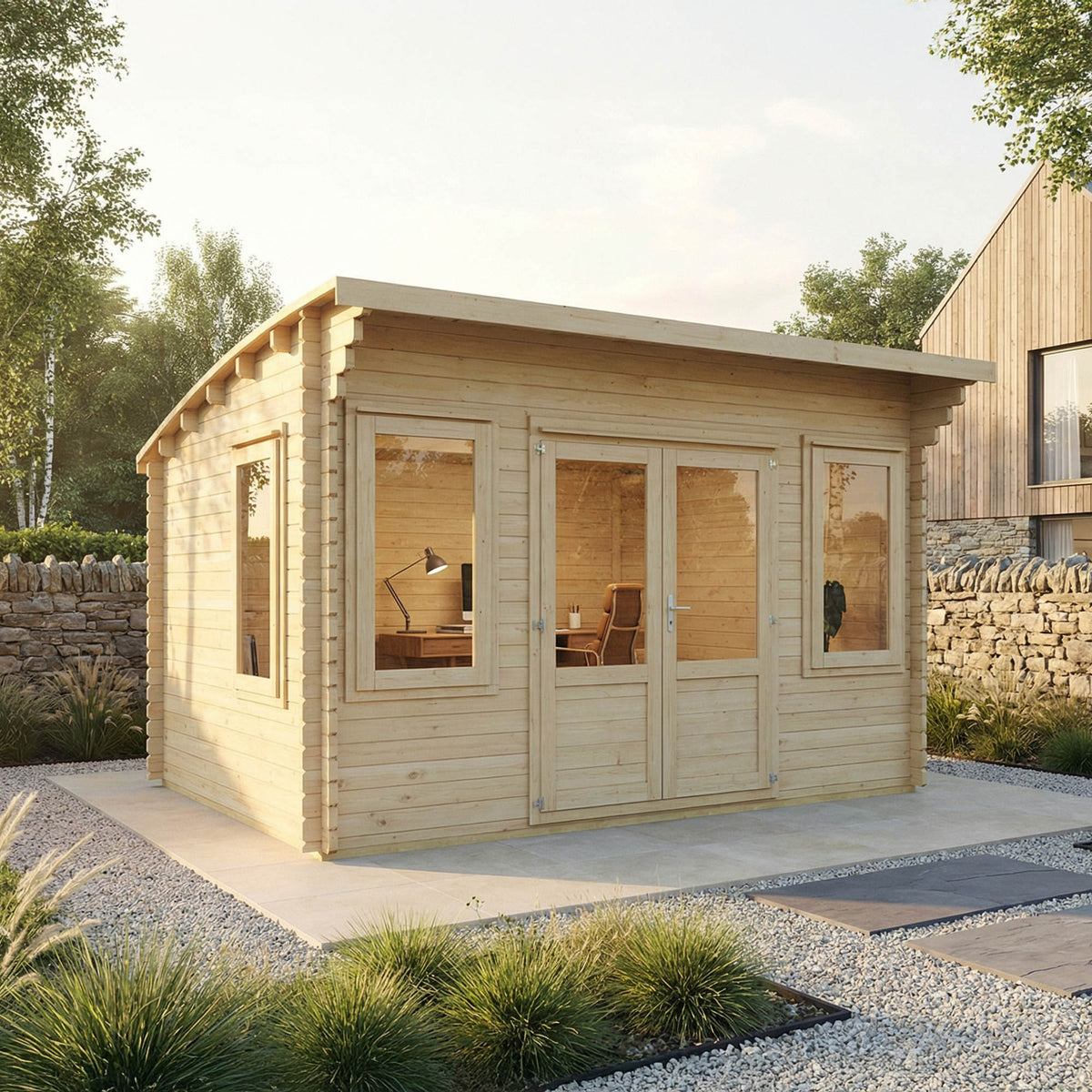 The Tawny Log Cabin