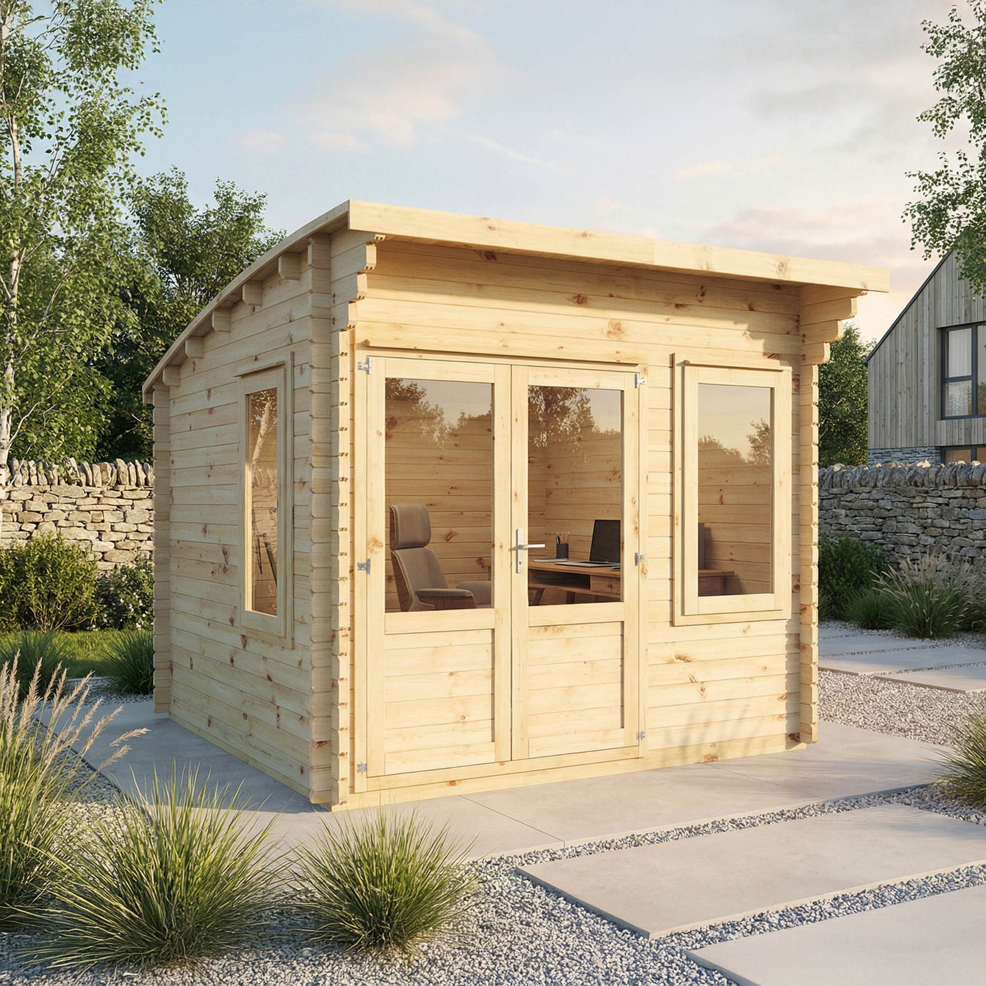 Tawny Log Cabin