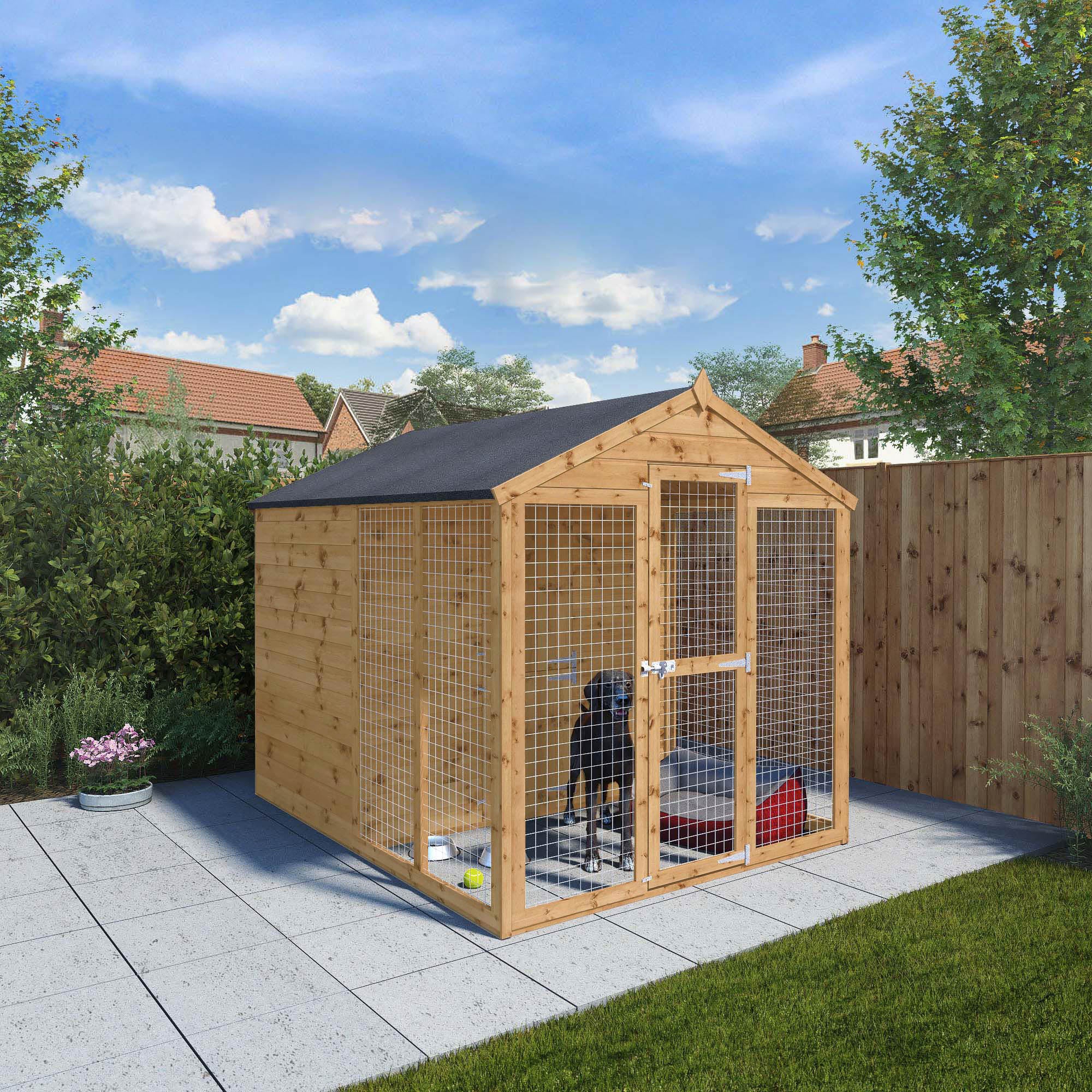 Round sales dog kennel