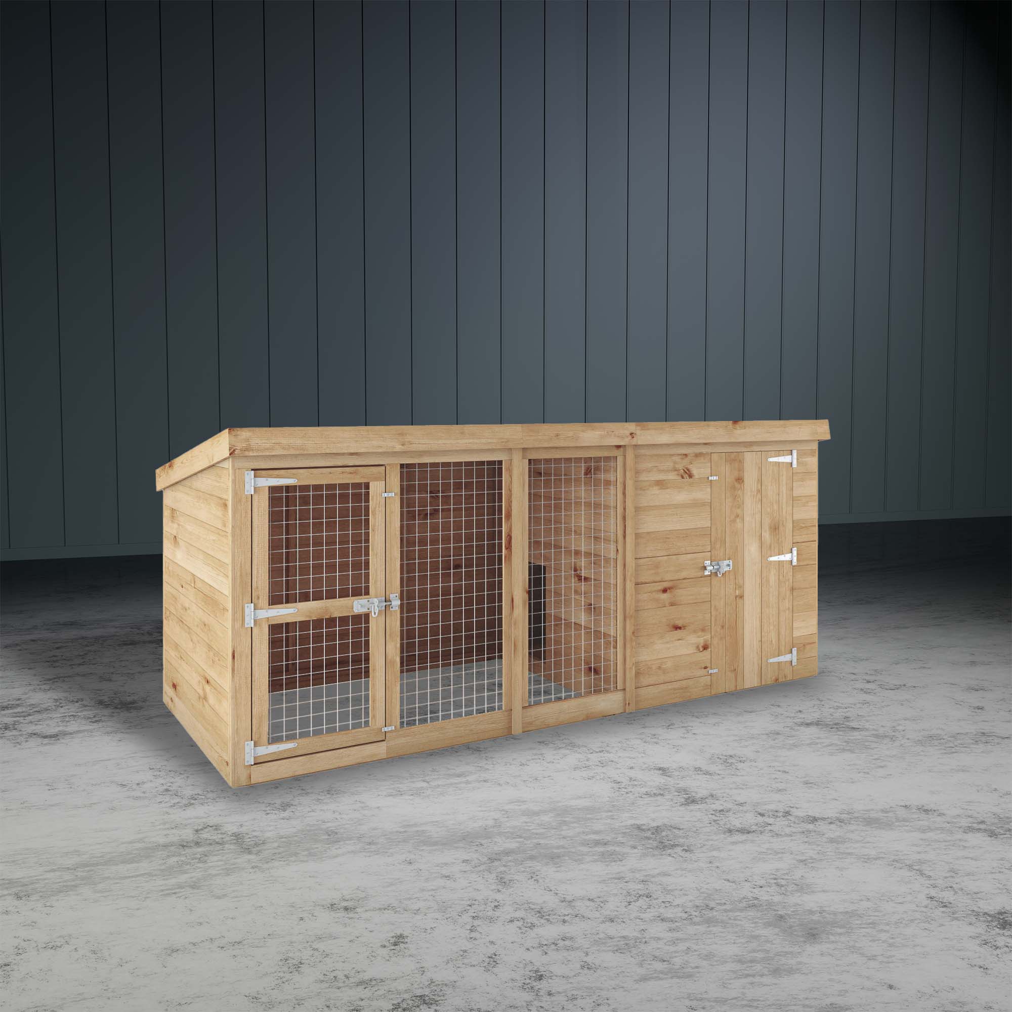 Berkshire Dog Kennel and Run