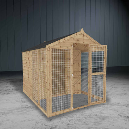 Staffordshire Dog Kennel and Run