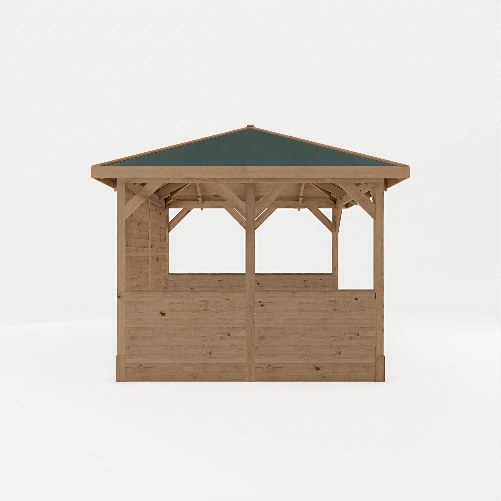 3m x 3m Pressure Treated Gazebo With Panels