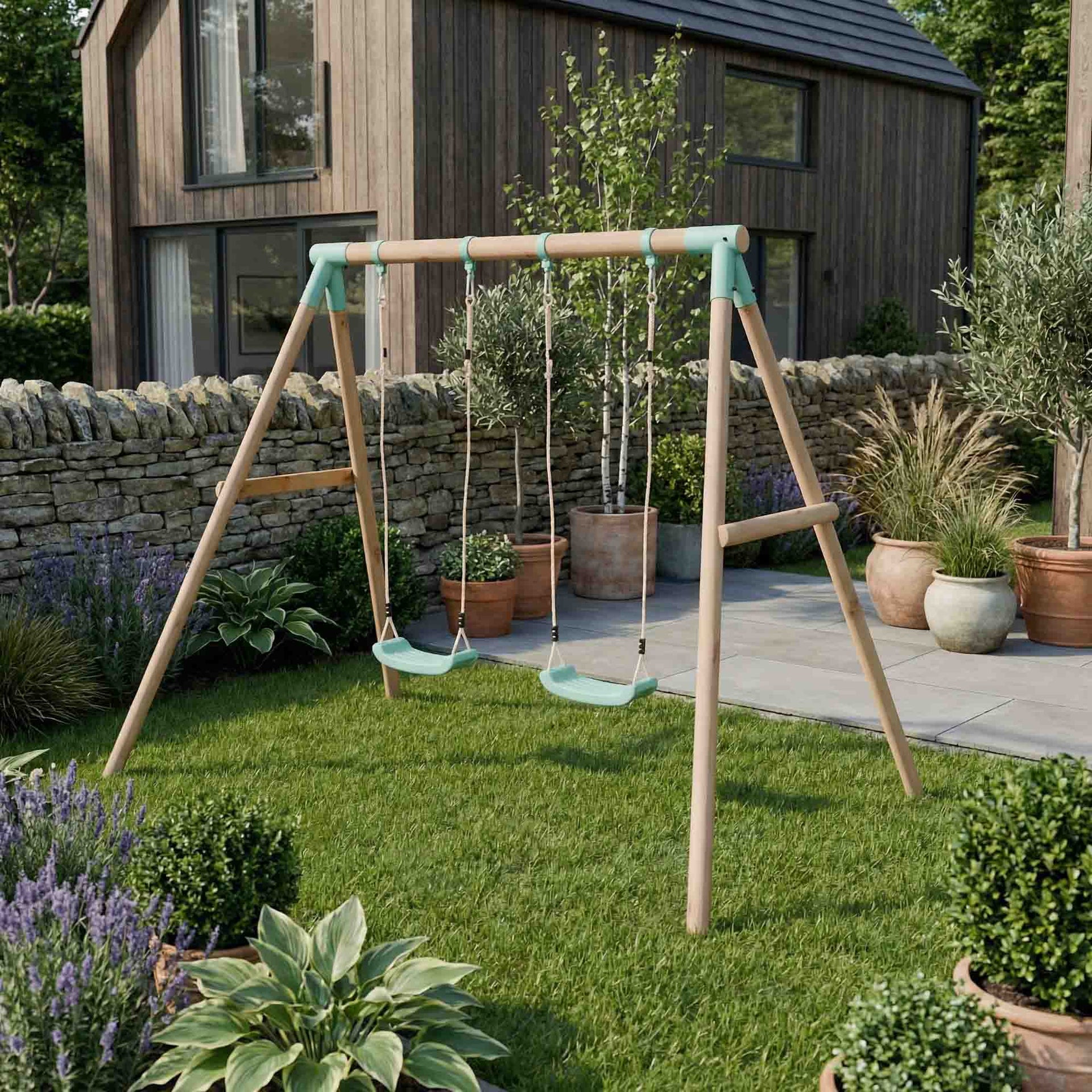 Double Swing Set Wildwood I