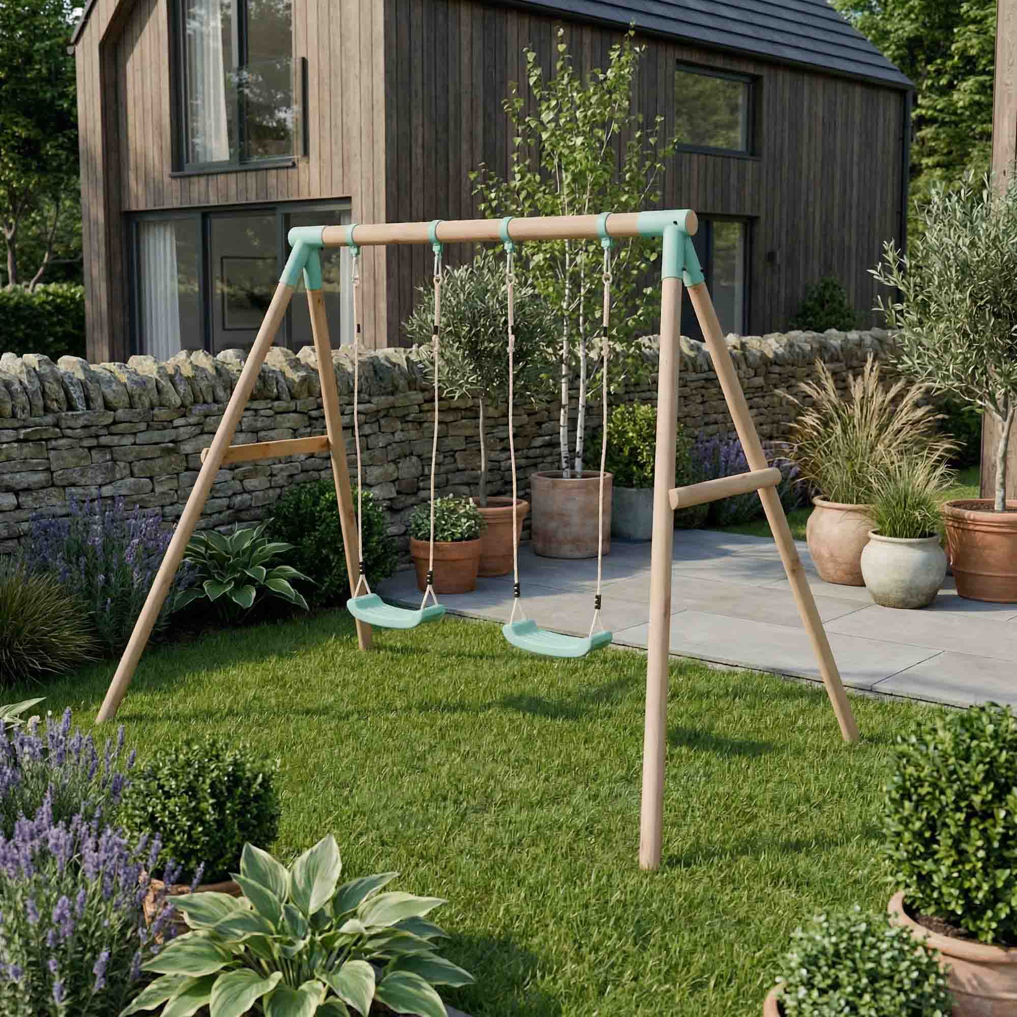 Double Swing Set - Wildwood I
