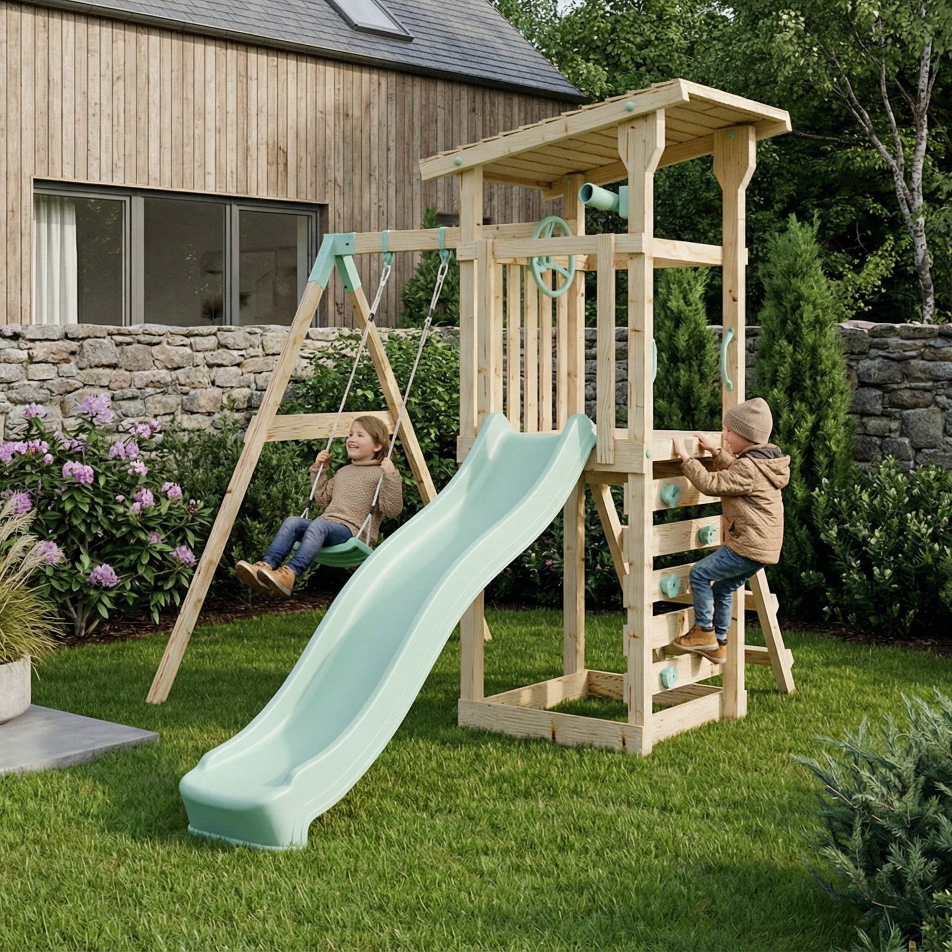 Climbing Frame Single Swing Willow Way I