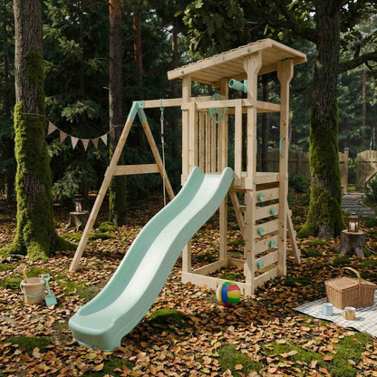 Climbing Frame With Single Swing - Willow Way I