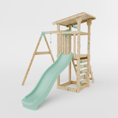 Climbing Frame With Single Swing - Willow Way I