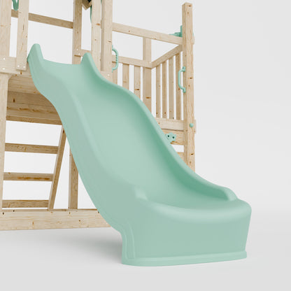 Climbing Frame & Step Up With Single Swing - Redwood Rise I