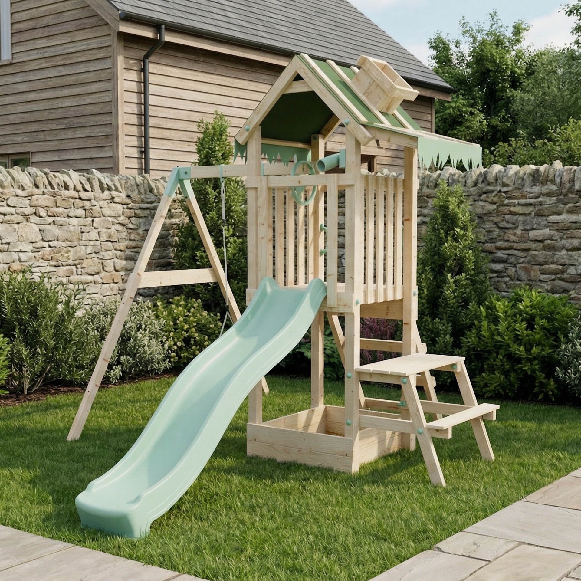 Climbing Frame Single Swing Eldertree Forest II
