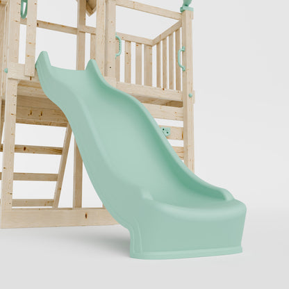 Climbing Frame With Extension & Double Swing - Thristlethorne Trail IV
