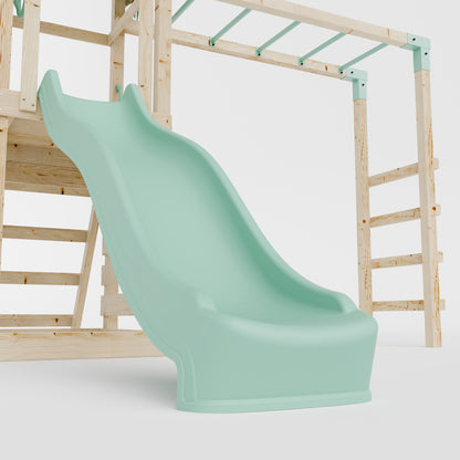 Climbing Frame With Single Swing & Monkey Bars - Ravenridge Grove I