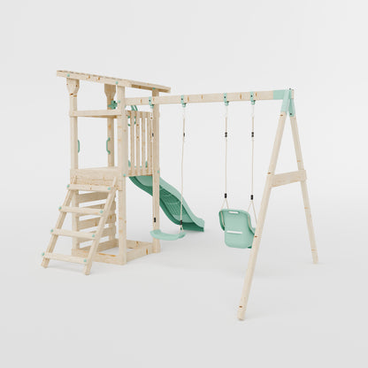 Climbing Frame with Double Swing - Willow Way IV
