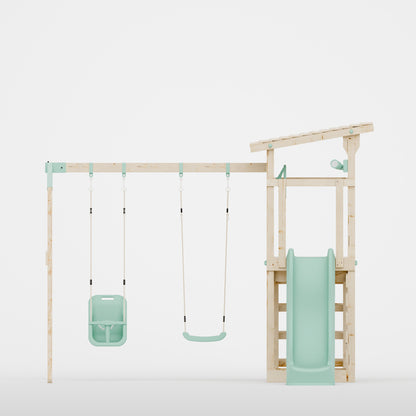 Climbing Frame with Double Swing - Willow Way IV