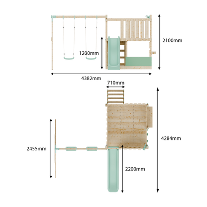 LittleSummit Tower with Double Swing