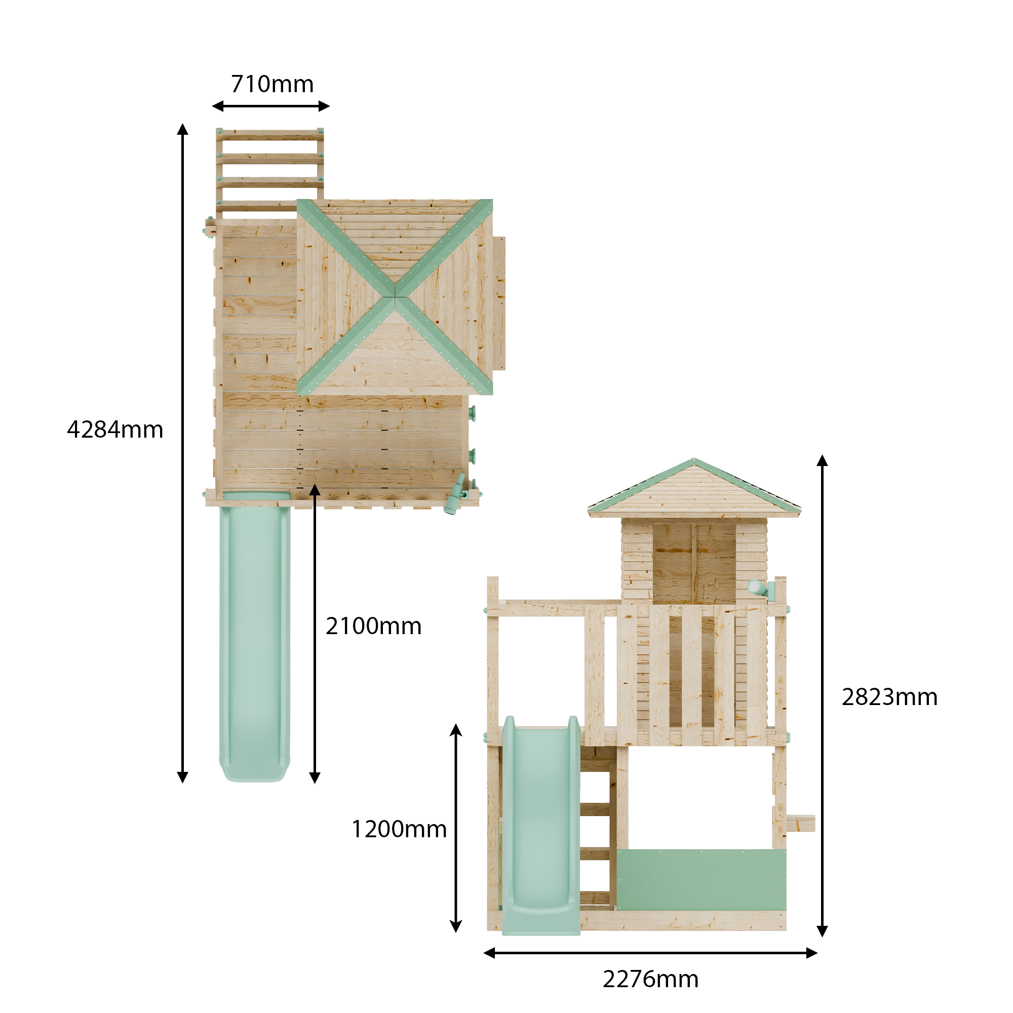 LittleSummit Small Tower Playhouse