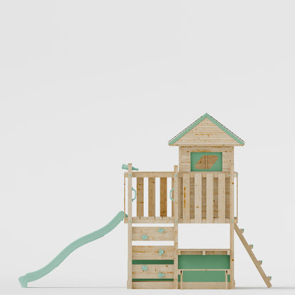 LittleSummit Tower with Large Playhouse