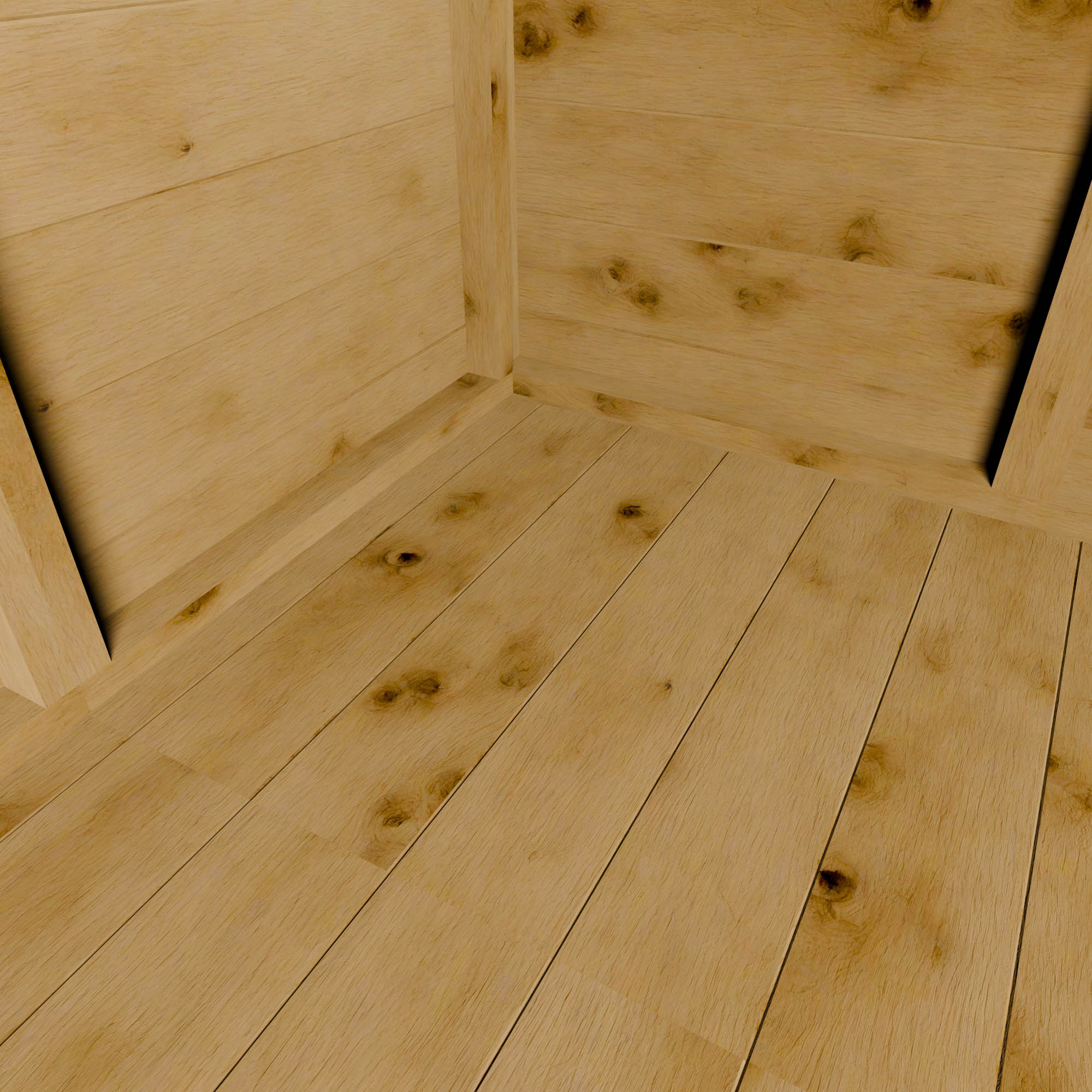 Close-up of a wooden floor with planks