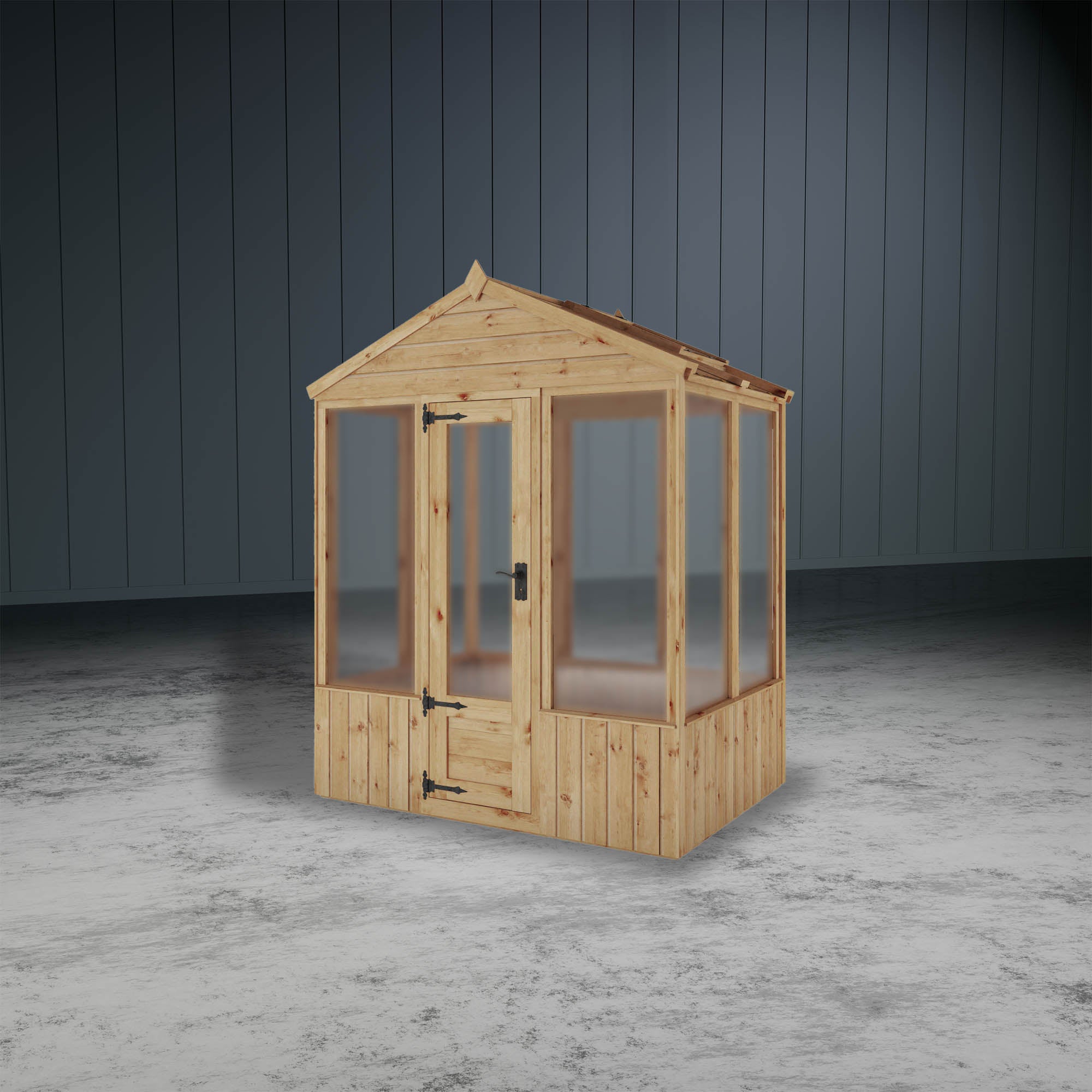 Woodsman Apex Wooden Greenhouse