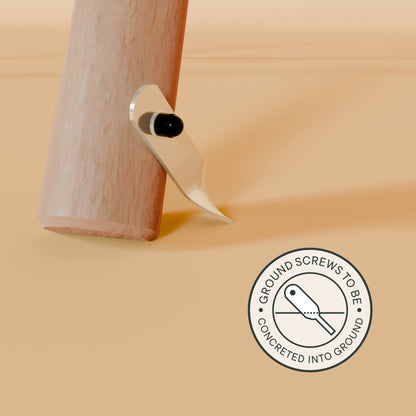 Single Wooden Swing - Evergreen I