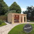 The Rufford 4m x 4m Premium Insulated Garden Room

