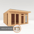 The Edwinstowe 4m x 4m Premium Insulated Garden Room
