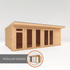 The Edwinstowe 6m x 4m Premium Insulated Garden Room
