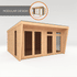 The Harlow 4m x 4m Premium Insulated Garden Room
