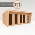 The Harlow 5m x 4m Premium Insulated Garden Room
