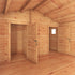 5 x 5m Brambling Premium Log Cabin
