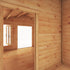 5 x 5m Brambling Premium Log Cabin
